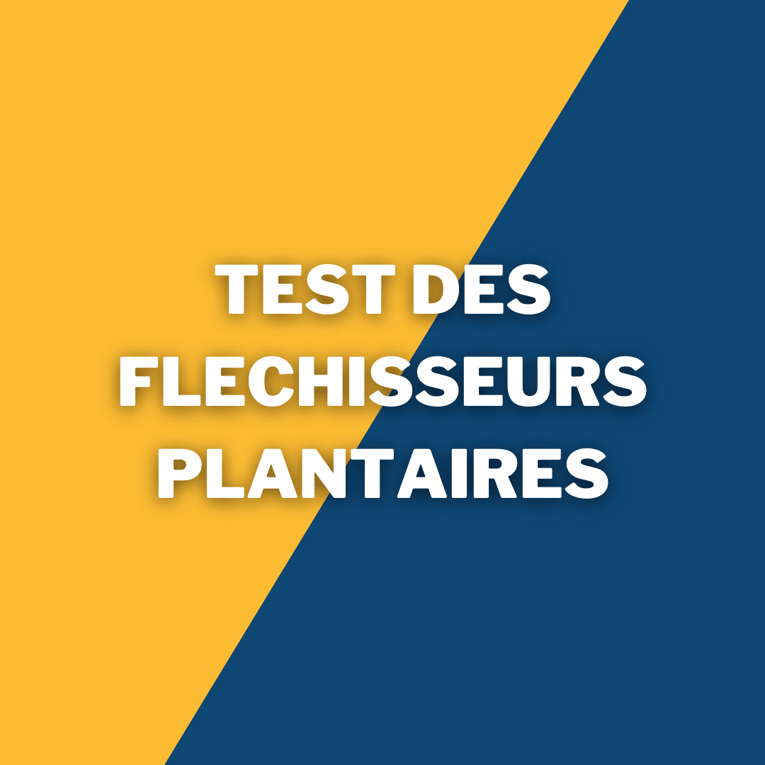 Test des fléchisseurs plantaires