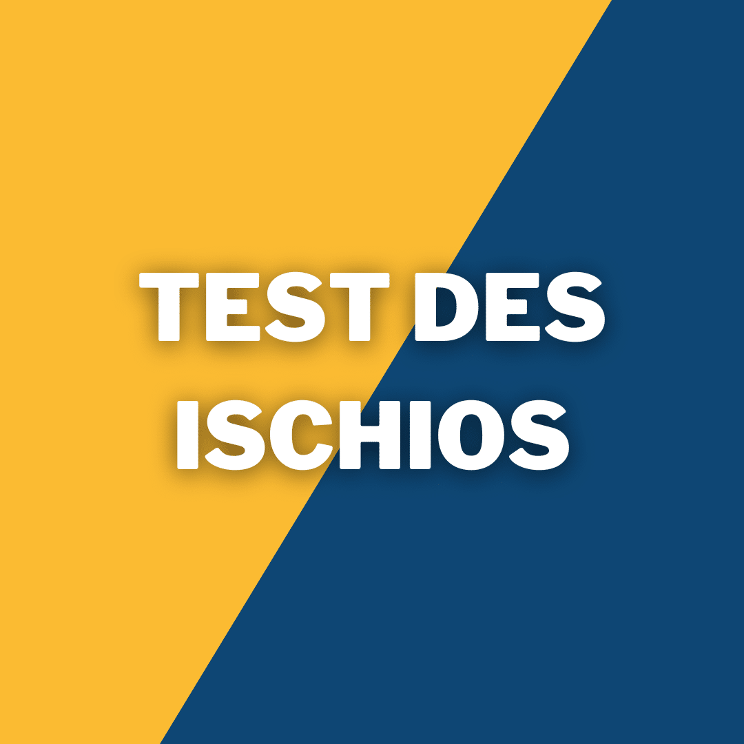 Test des ischios jambiers