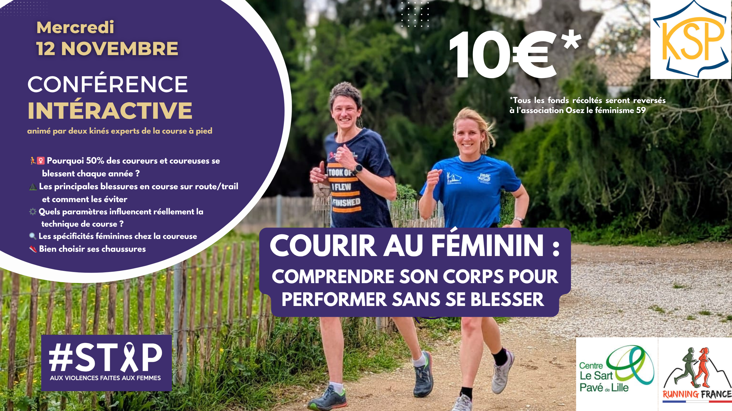 Courir au Féminin – Conférence
